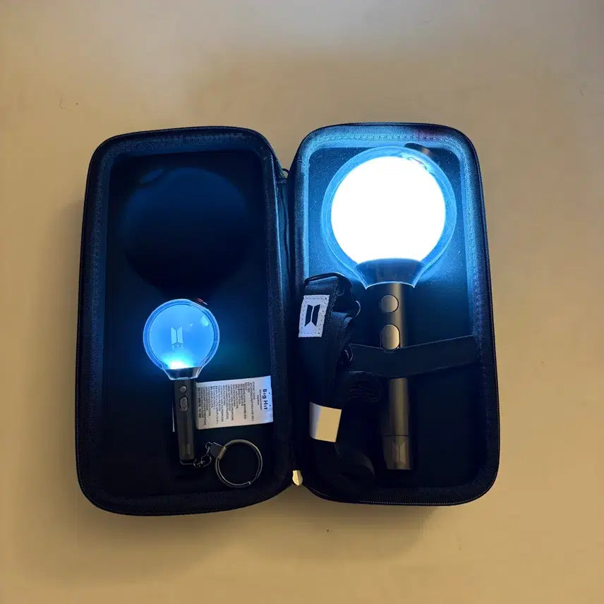 [BUNJANG] BTS Army Bomb SE Keychain Hard Case / armybomb se+ keychain + hard case