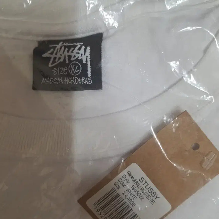 [BUNJANG] Stussy 8 Ball T-shirt White / 스투시 8볼 반팔 티셔츠 화이트 새상품