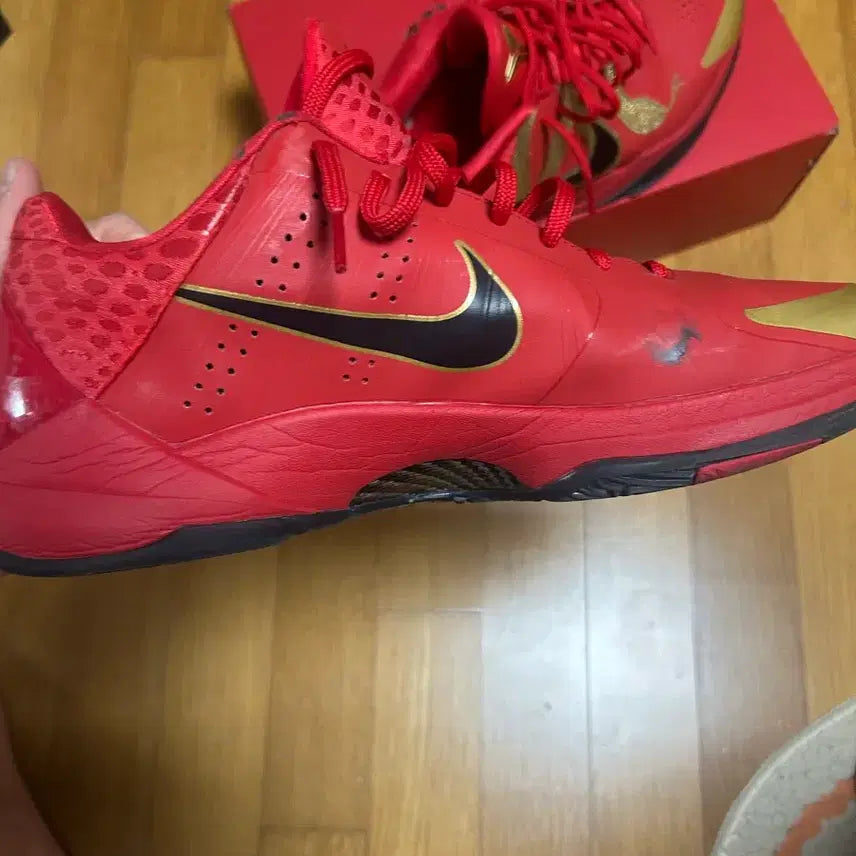 [BUNJANG] Nike Kobe 5 Protro Mamba University Red Sneakers / 나이키 코비5 프로트로 맘바 유니버시티 레드
