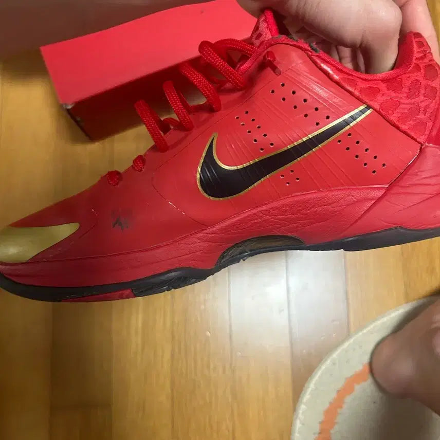 [BUNJANG] Nike Kobe 5 Protro Mamba University Red Sneakers / 나이키 코비5 프로트로 맘바 유니버시티 레드