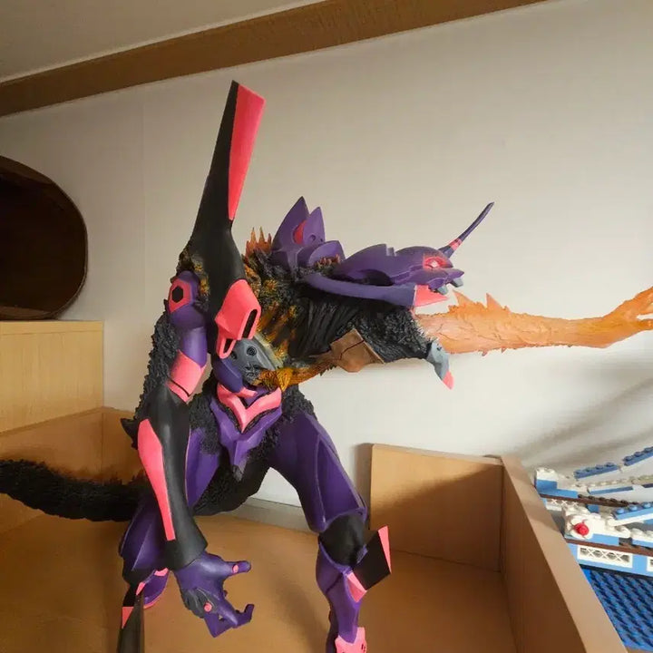 [BUNJANG] Evangelion Unit-01 Burning Godzilla Version 30cm Figure / 에반게리온 초호기 버닝 고질라 버젼
