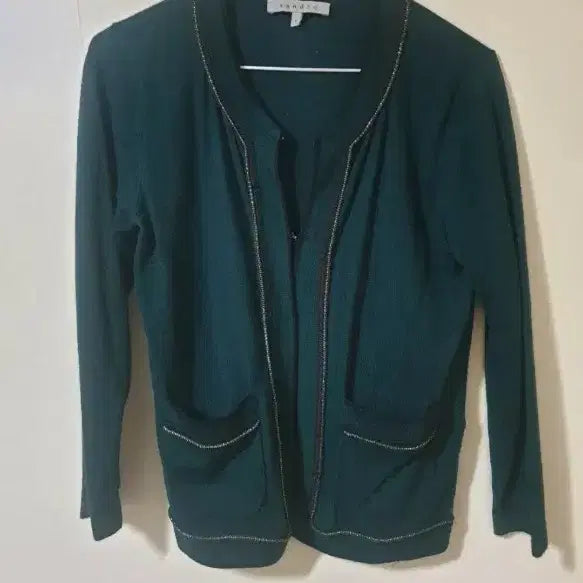 [BUNJANG] Sandro Emerald Line Cardigan / 산드로 가디건