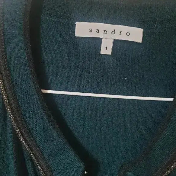 [BUNJANG] Sandro Emerald Line Cardigan / 산드로 가디건