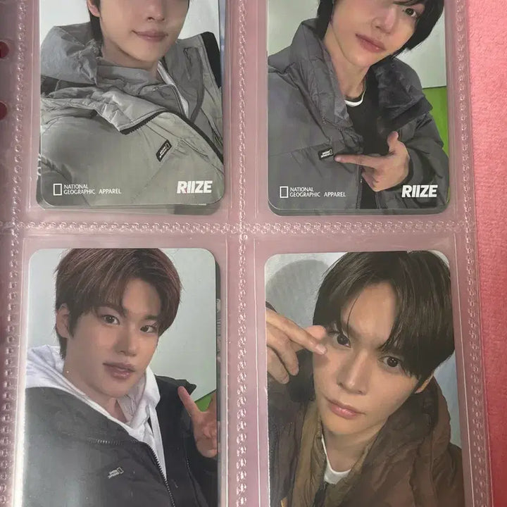 [BUNJANG] RIIZE National Geographic Photocard Bundle Set / 라이즈 내셔널지오그래픽 포카 팝니다