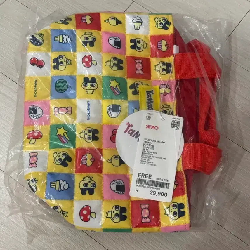 [BUNJANG] Tamagotchi Lunch Bag / 미개봉) 다마고치 도시락 가방