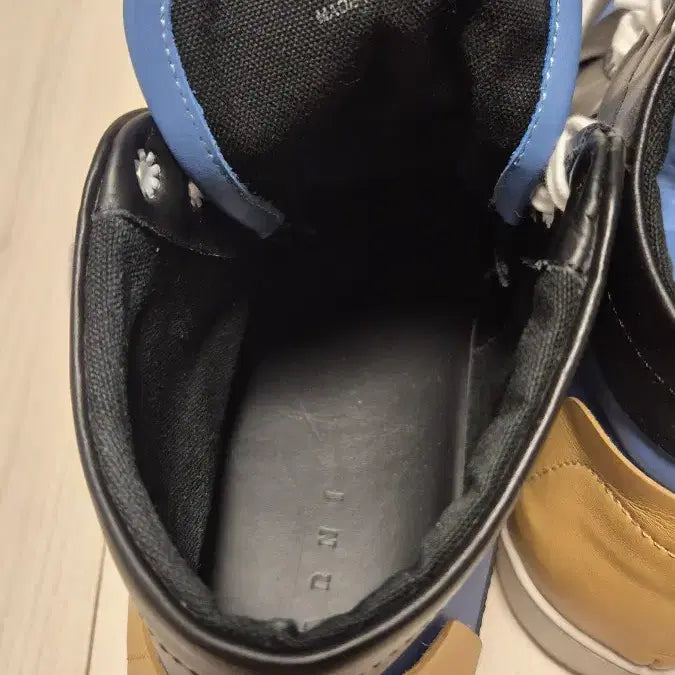 [BUNJANG] MARNI Sneakers - Black/Blue/Beige - New / 마르니(MARNI)정품 운동화[미착용 상품]