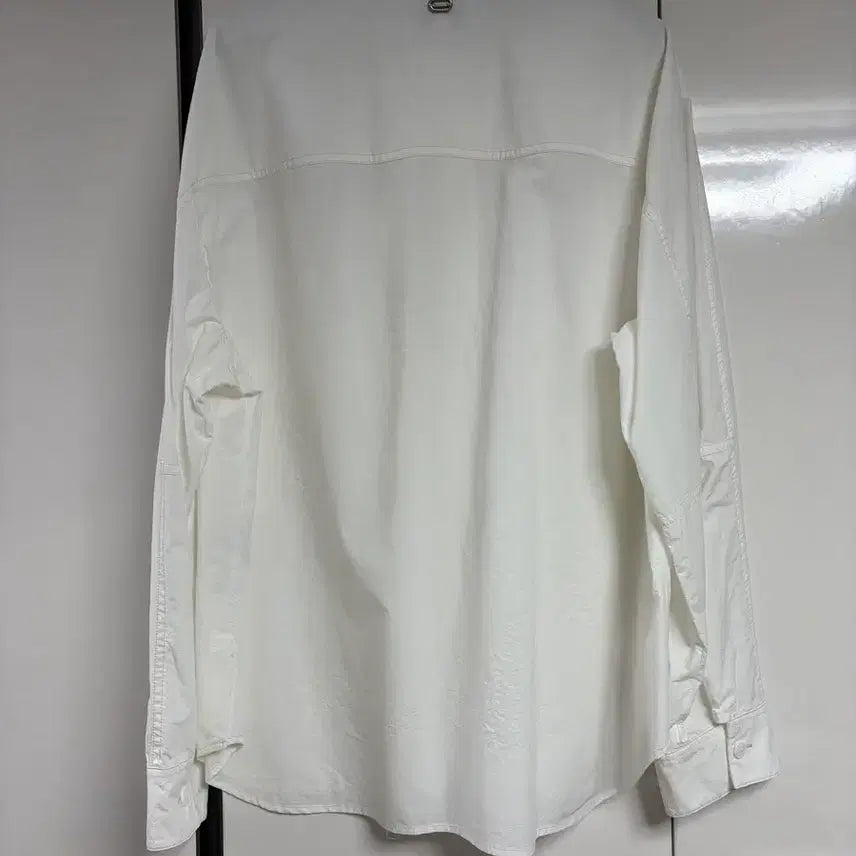 [BUNJANG] Solid Homme White Shirt / 25SS 솔리드옴므 화이트 셔츠 남방