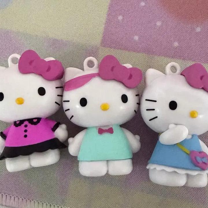 [BUNJANG] Sanrio Hello Kitty Figure Keyring / 산리오 헬로키티 해피키링 피규어 가차 가챠 뽑기