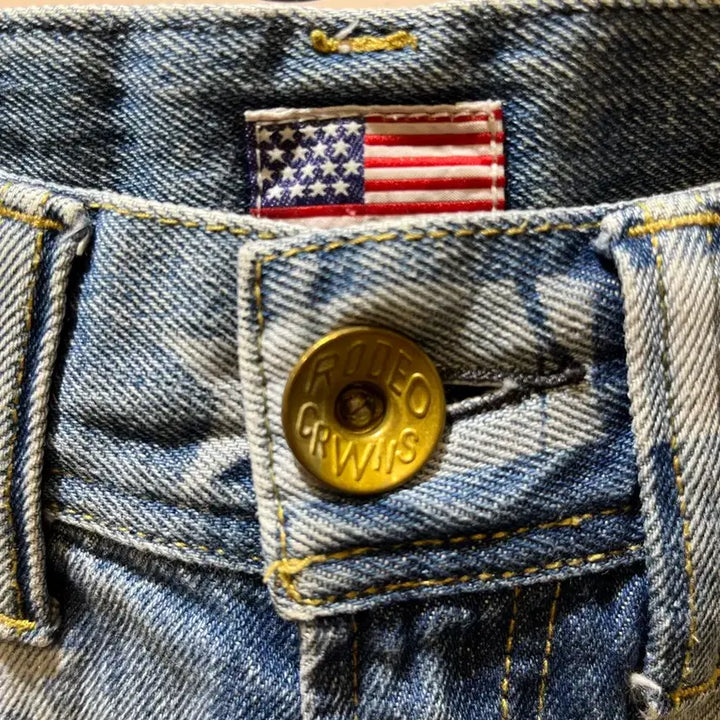 [BUNJANG] Denham Vintage Washed Cut-off Denim Shorts / 일본브랜드 데남쇼츠