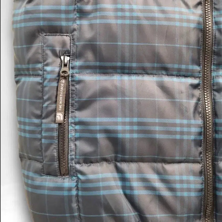 [BUNJANG] The North Face Check Down Vest / 노스페이스 체크 다운 베스트 패딩조끼 S