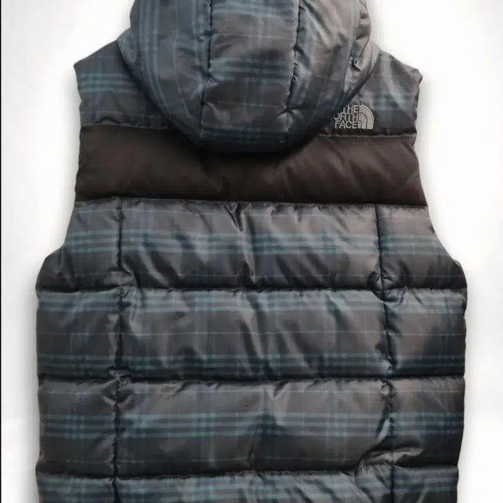[BUNJANG] The North Face Check Down Vest / 노스페이스 체크 다운 베스트 패딩조끼 S