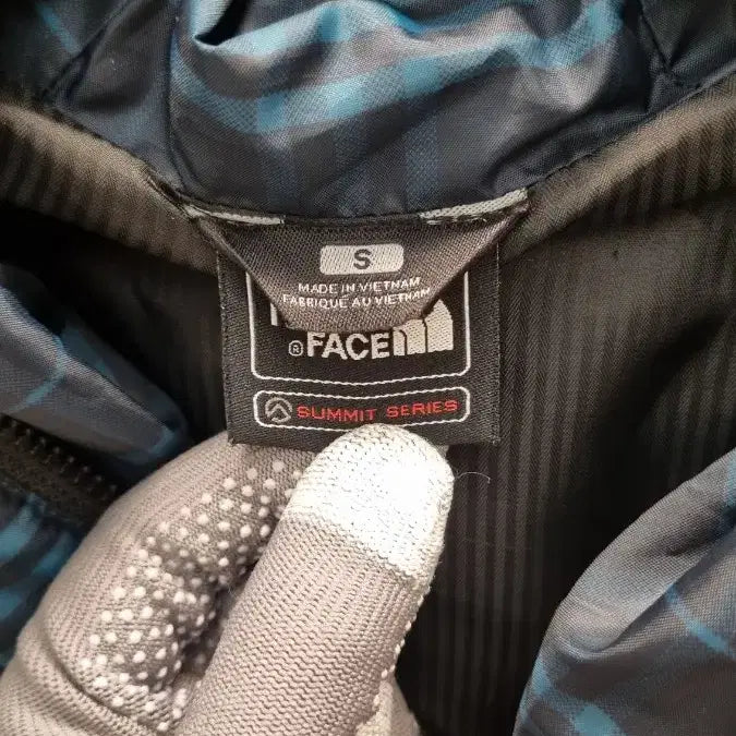 [BUNJANG] The North Face Check Down Vest / 노스페이스 체크 다운 베스트 패딩조끼 S