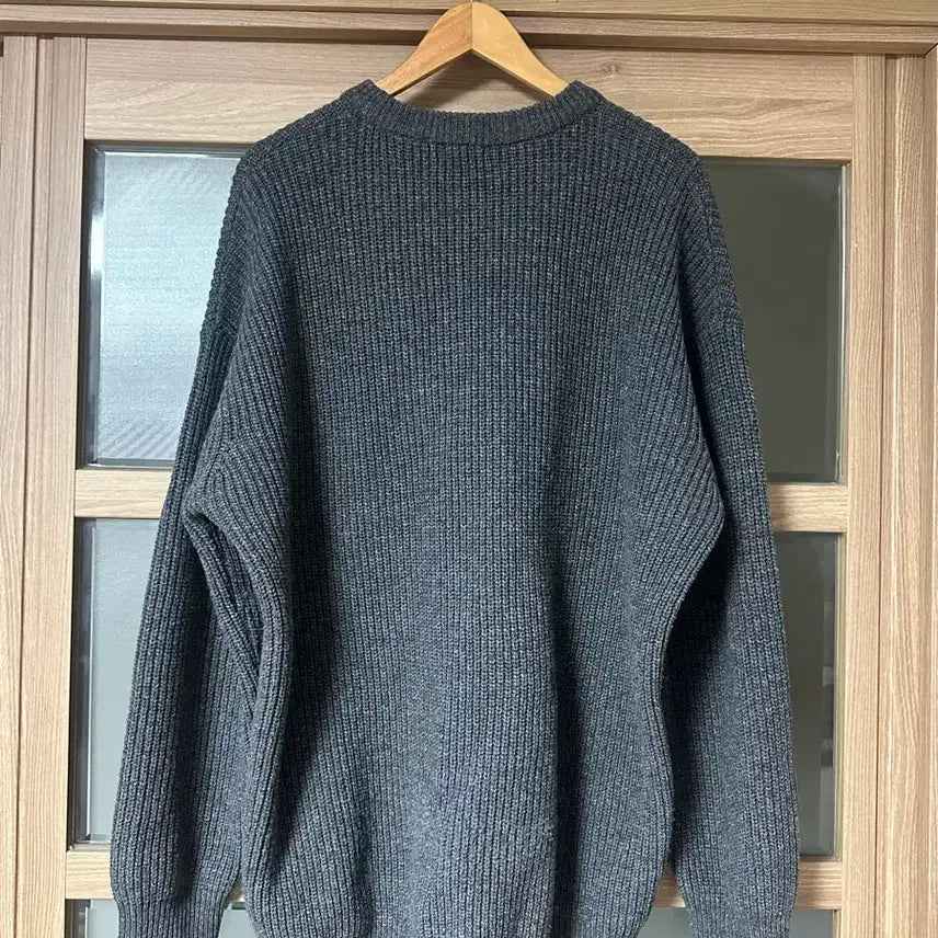 [BUNJANG] Charcoal Knit Sweater L / 차콜 니트 L