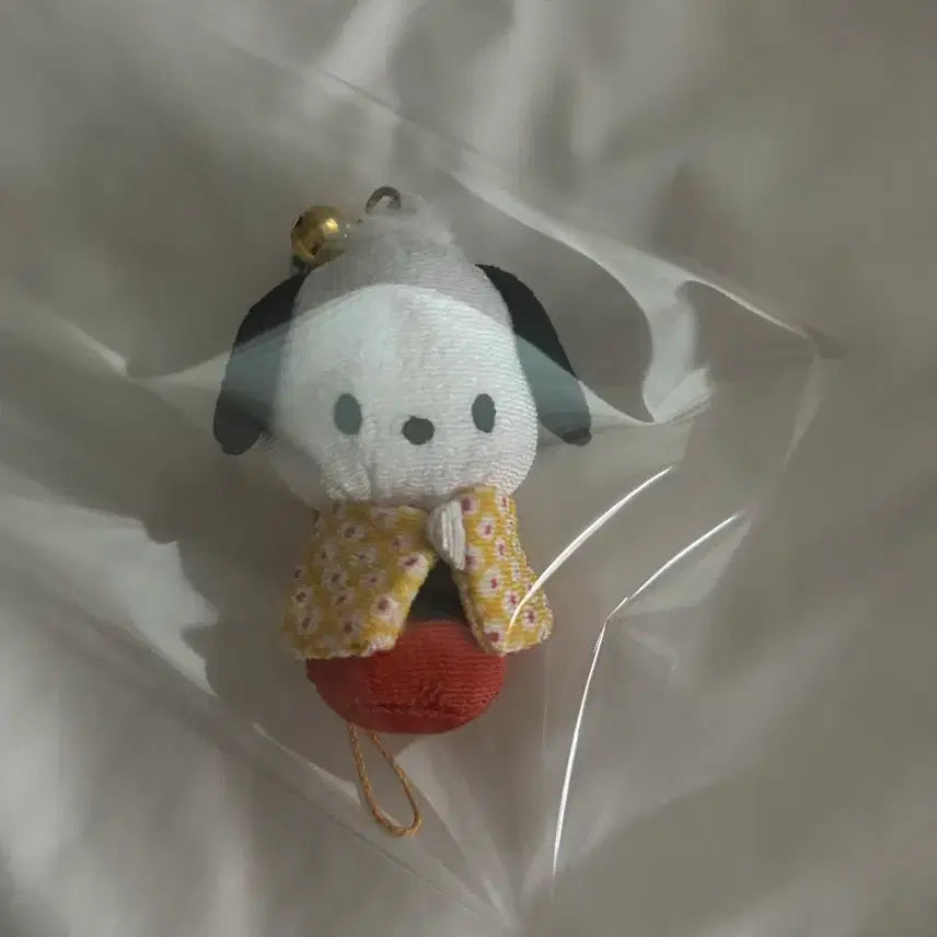 [BUNJANG] Sanrio Pochacco Kimono Doll Keyring / (미개봉) 산리오 일본 전통의상 기모노 포챠코 인형 키링