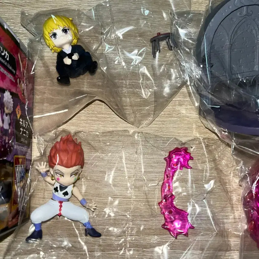 [BUNJANG] Hunter x Hunter Desktop Figure Set - Kurapika &amp; Hisoka / 헌터x헌터 데스크탑 피규어 6탄 크라피카&amp;히소카 일괄