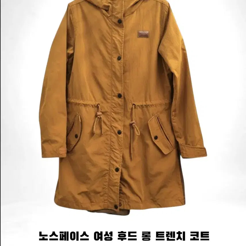 [BUNJANG] 노스페이스 여성 후드 롱 트렌치코트 80(S) / 노스페이스 여성 후드 롱 트렌치코트 80(S)