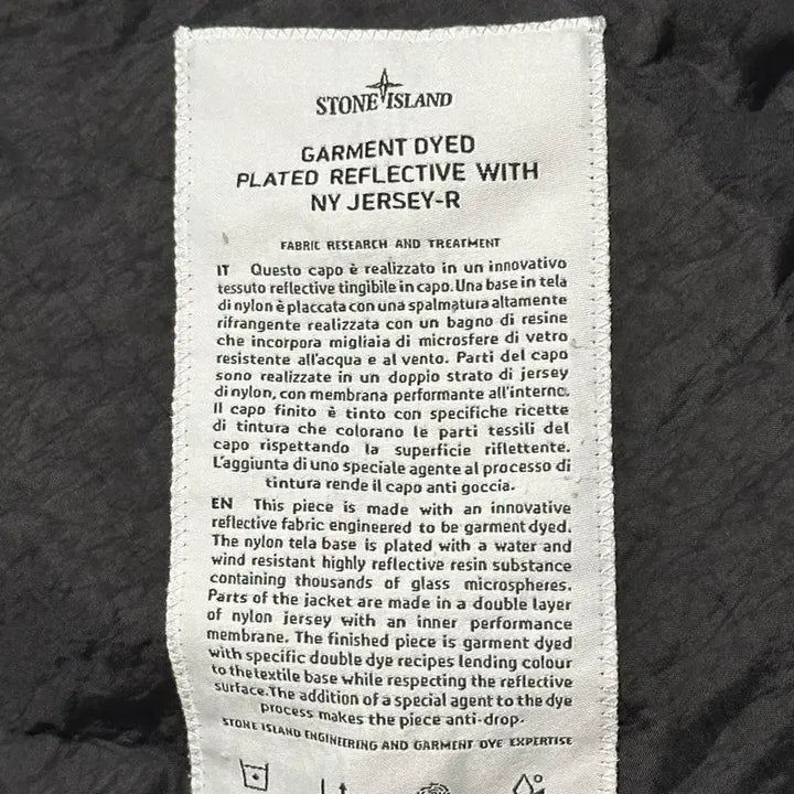 [BUNJANG] Stone Island Reflective Jang Woo Hyuk Anorak XL / 스톤아일랜드 리플렉티브 장우혁 아노락 XL(105-110)