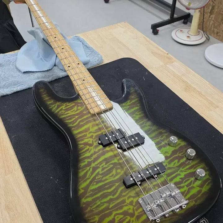 [BUNJANG] Obong Ventures PJ Bass Guitar Full Setup / 오봉 벤쳐스 pj형 입문용 베이스 기타 풀셋업