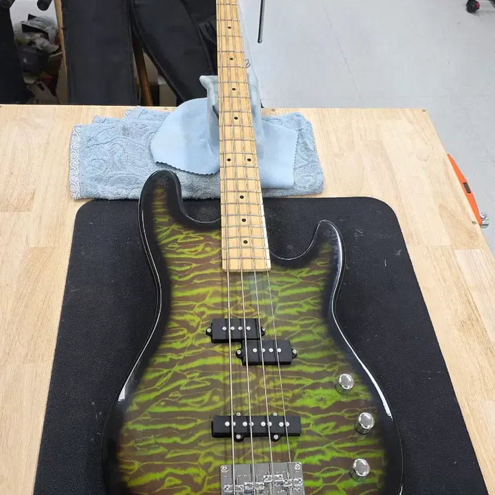 [BUNJANG] Obong Ventures PJ Bass Guitar Full Setup / 오봉 벤쳐스 pj형 입문용 베이스 기타 풀셋업