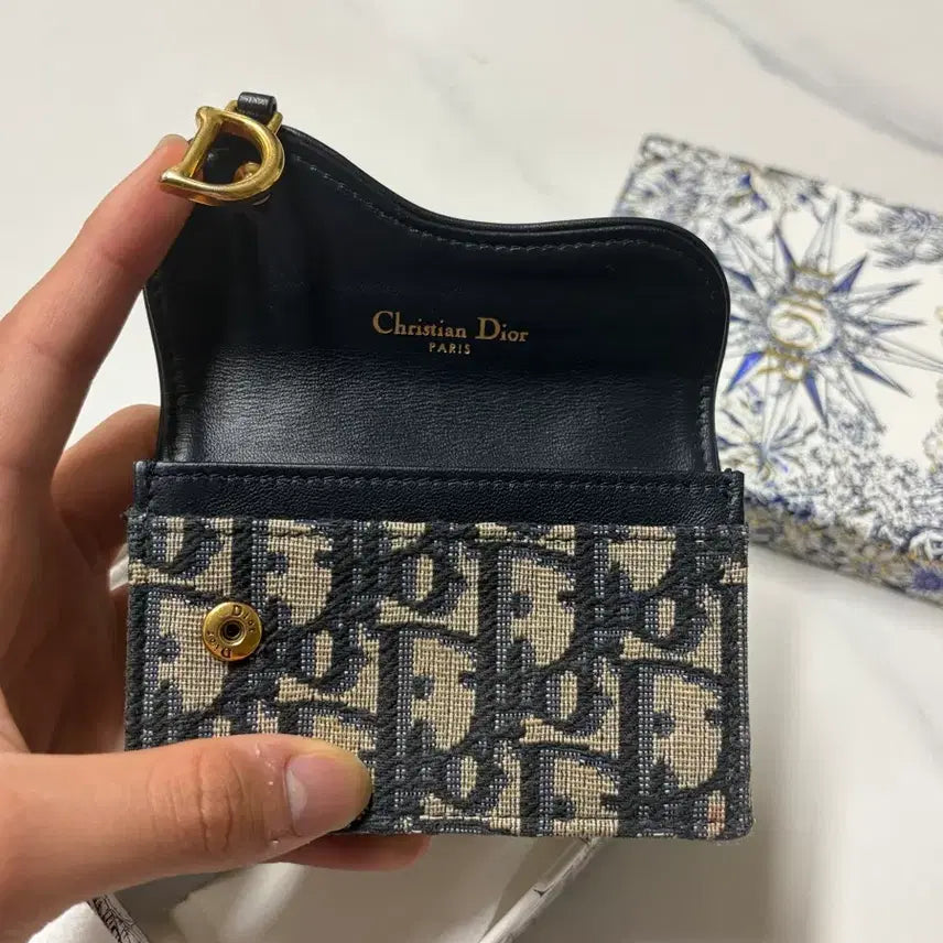 [BUNJANG] Christian Dior Oblique Card Wallet / 크리스찬 디올 오블리크 지갑