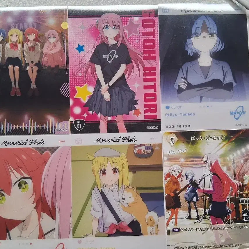 [BUNJANG] Bocchi the Rock! Photocard Bundle Set / 마지막 가격 내림, 5/4까지 판매) 봇치더록 포토카드 일괄