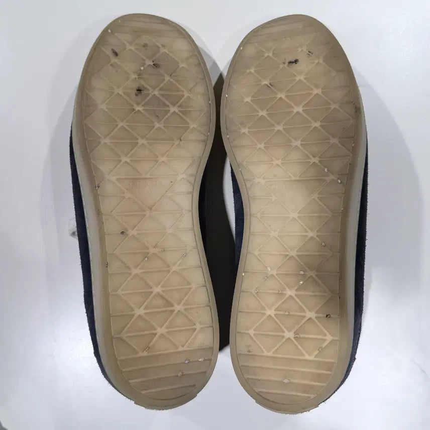 [BUNJANG] Prada Rain Suede Sneakers Navy / (A/9) / 프라다 레인 스웨이드 스니커즈 네이비