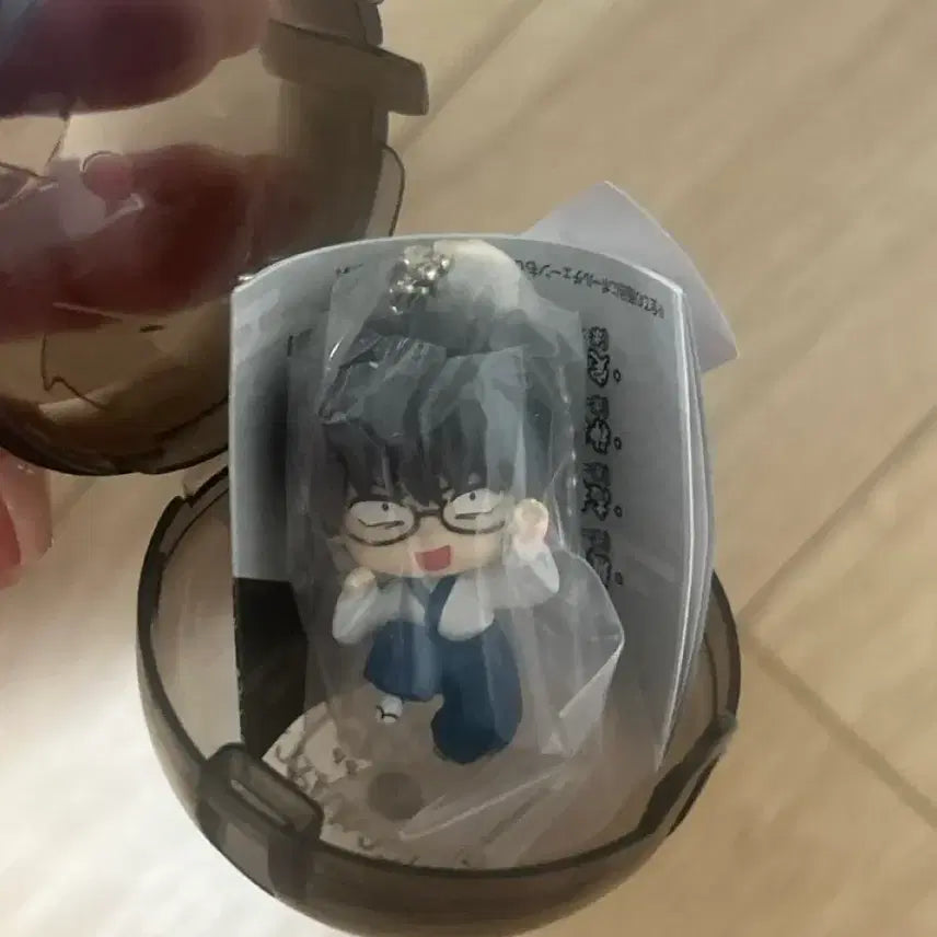 [BUNJANG] Gintama Shinpachi Ball Chain Mascot / 은혼 데롱가챠 신파치 볼체인형 대롱
