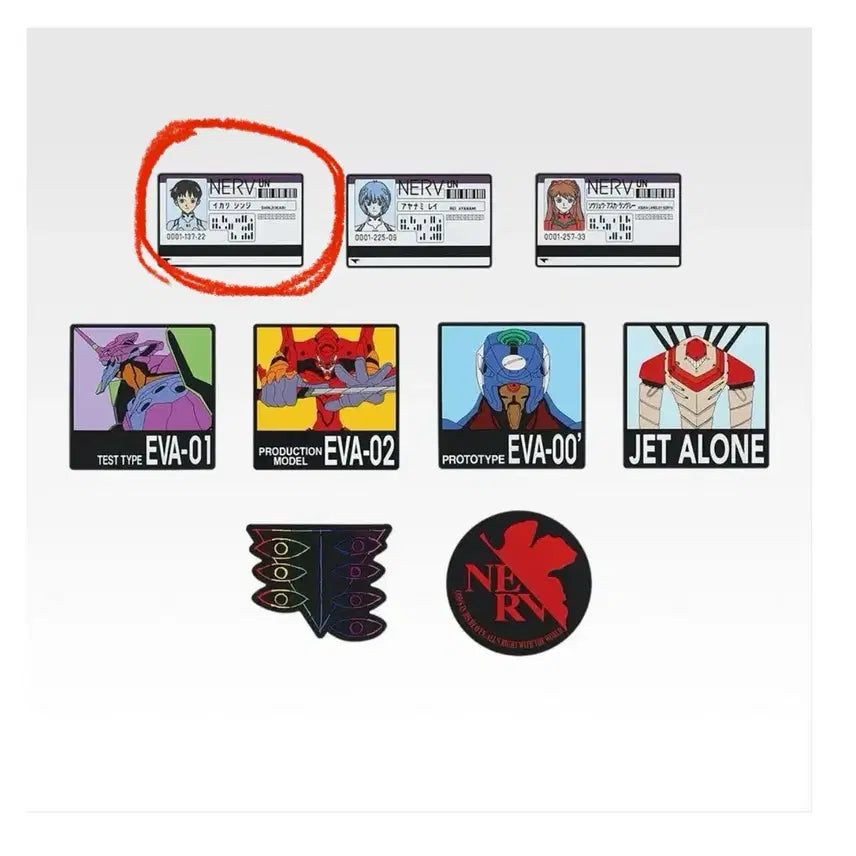 [BUNJANG] Japna Lottery Evangelion E Rubber Coaster / 제일복권 에반게리온 E상 러버 코스터 미개봉