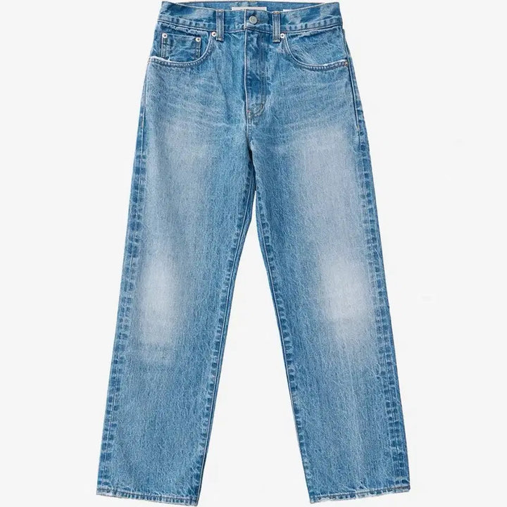[BUNJANG] Nervous Selvedge Denim Straight Jeans / 너버스 셀비지 데님 워싱 스트레이트 4