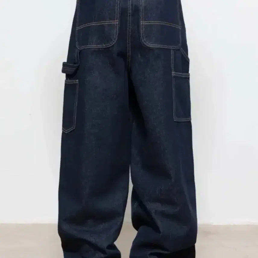 [SOLD OUT] 비긴202 더블니 데님 팬츠 [논페이디드 인디고] 2 Size
