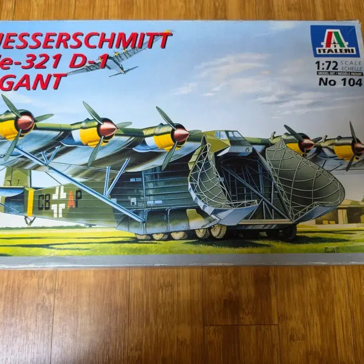 [BUNJANG] Italeri Me-321 Gigant 1/72 Scale Model Kit / 희귀 1/72 Italeri Me-321 Gigant 기간트 개봉미조립