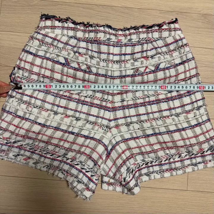 [BUNJANG] Obze Tweed Shorts - Checkered Summer Shorts / 한섬 오브제 트위드 숏팬츠 반바지 체크 쇼츠 여름 펄사 하객룩출근오피스룩