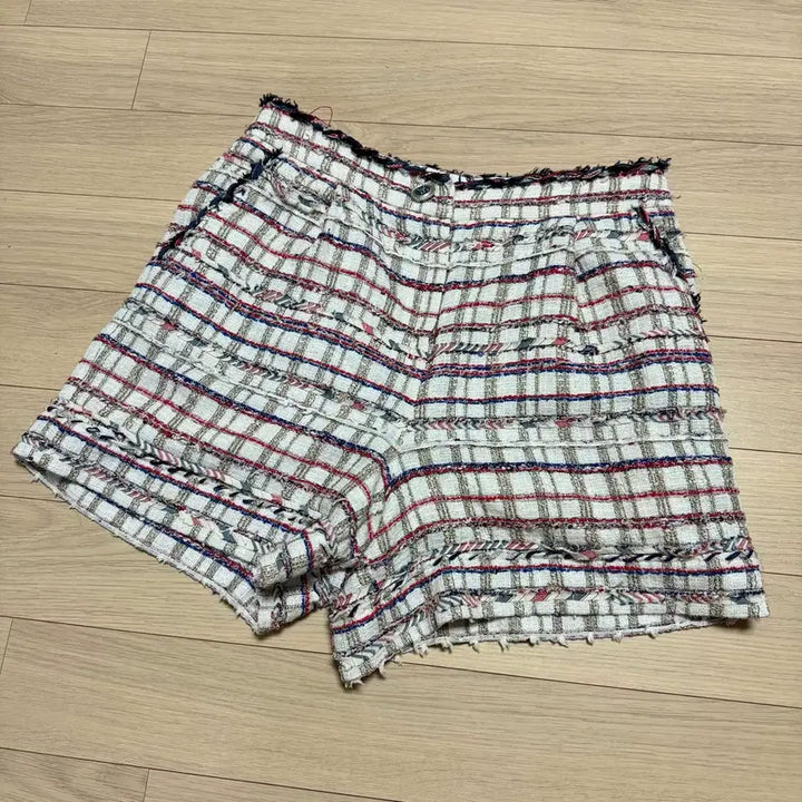 [BUNJANG] Obze Tweed Shorts - Checkered Summer Shorts / 한섬 오브제 트위드 숏팬츠 반바지 체크 쇼츠 여름 펄사 하객룩출근오피스룩