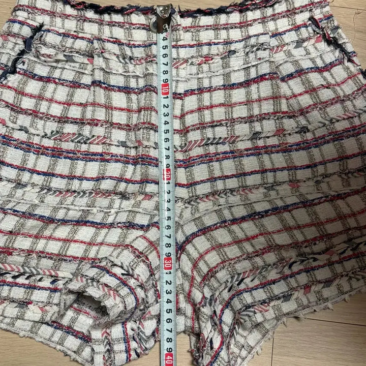 [BUNJANG] Obze Tweed Shorts - Checkered Summer Shorts / 한섬 오브제 트위드 숏팬츠 반바지 체크 쇼츠 여름 펄사 하객룩출근오피스룩