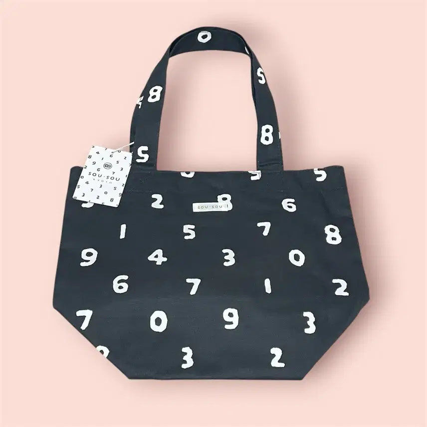 [BUNJANG] SOUSOU Mini Eco Bag Tote Bag / 소우소우 미니 에코백 토트백 일본가방 숫자가방