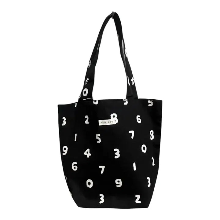 [BUNJANG] SOUSOU Mini Eco Bag Tote Bag / 소우소우 미니 에코백 토트백 일본가방 숫자가방