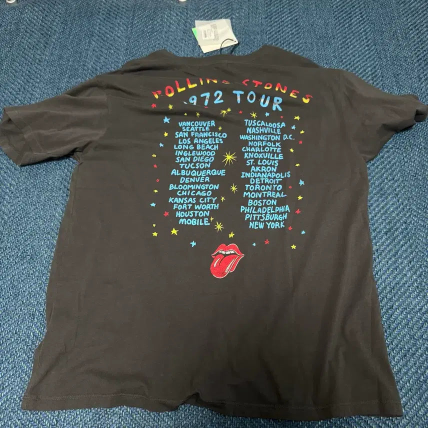 [BUNJANG] Daydreamer Rolling Stones 1972 Tour T-shirt (L) / 데이드리머 롤링스톤즈 1972 투어 티셔츠L사이즈 남녀공용