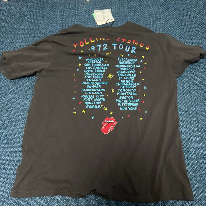 [BUNJANG] Daydreamer Rolling Stones 1972 Tour T-shirt (L) / 데이드리머 롤링스톤즈 1972 투어 티셔츠L사이즈 남녀공용