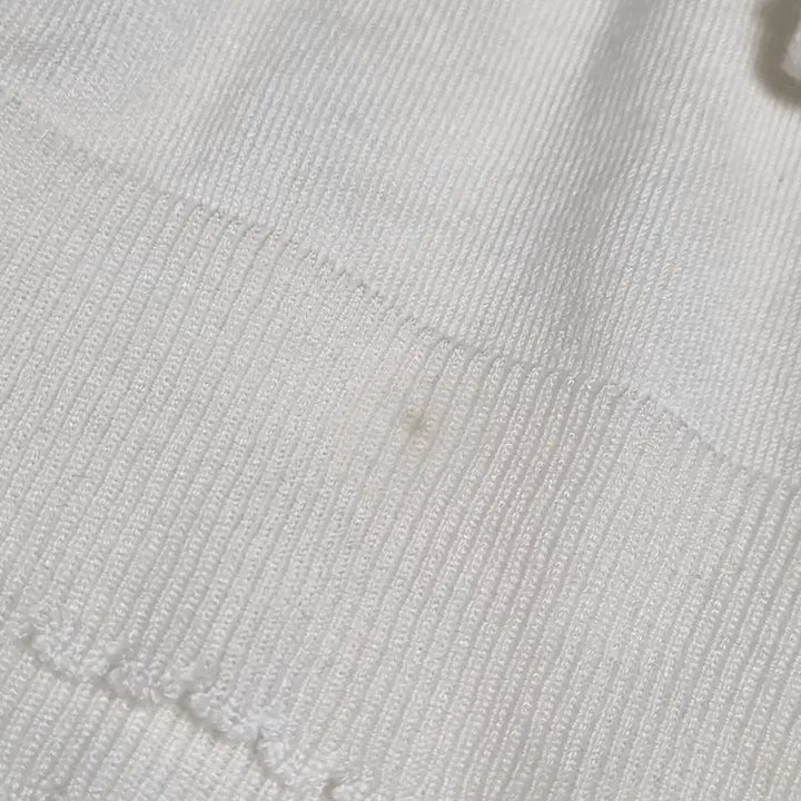 [BUNJANG] Vintage Ivory Lace Knit Sweater / 일본 빈티지 일브 아이보리 레이스 니트