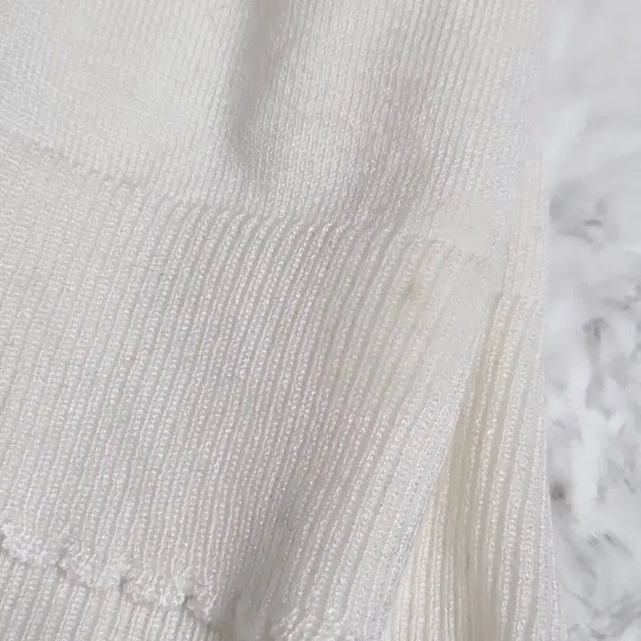 [BUNJANG] Vintage Ivory Lace Knit Sweater / 일본 빈티지 일브 아이보리 레이스 니트
