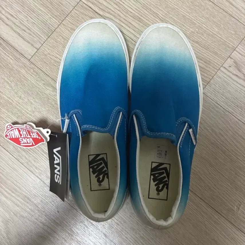 [BUNJANG] Vans Slip-On Blue Ombre Sneakers / 반스 슬립온 블루 옴브레 새상품