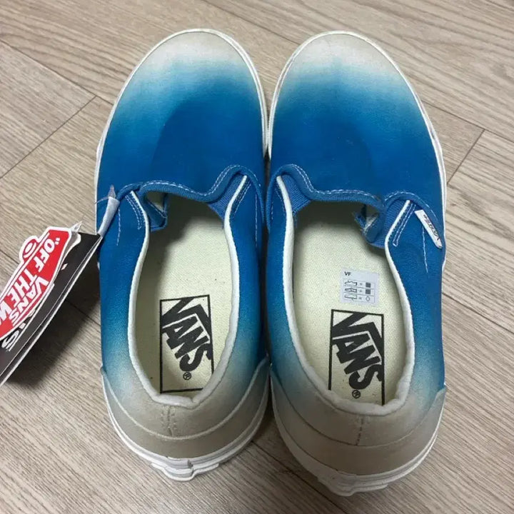 [BUNJANG] Vans Slip-On Blue Ombre Sneakers / 반스 슬립온 블루 옴브레 새상품