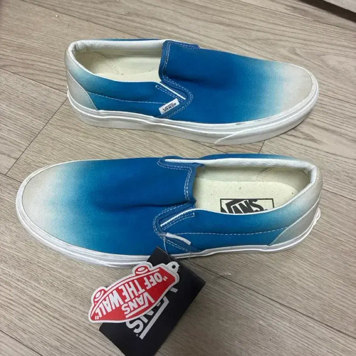 [BUNJANG] Vans Slip-On Blue Ombre Sneakers / 반스 슬립온 블루 옴브레 새상품