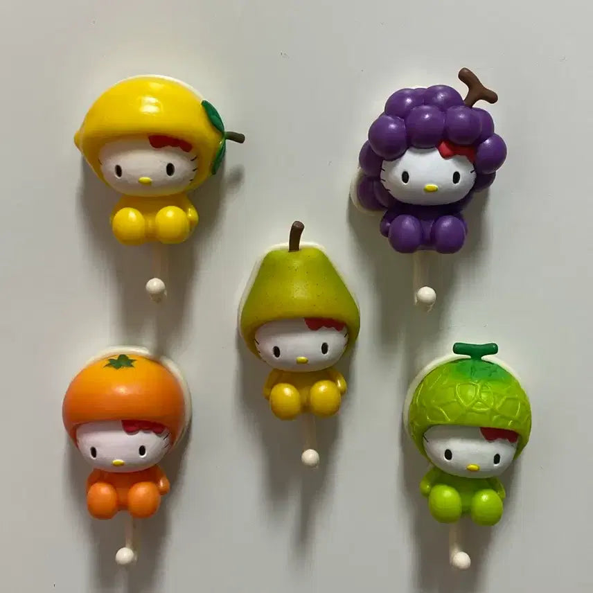 [BUNJANG] Hello Kitty Fruit Magnet Set / 키티 과일 마그넷 세트