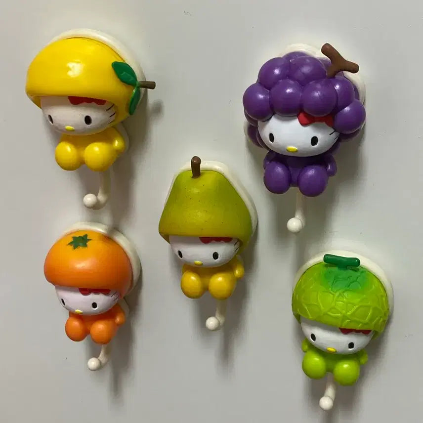 [BUNJANG] Hello Kitty Fruit Magnet Set / 키티 과일 마그넷 세트