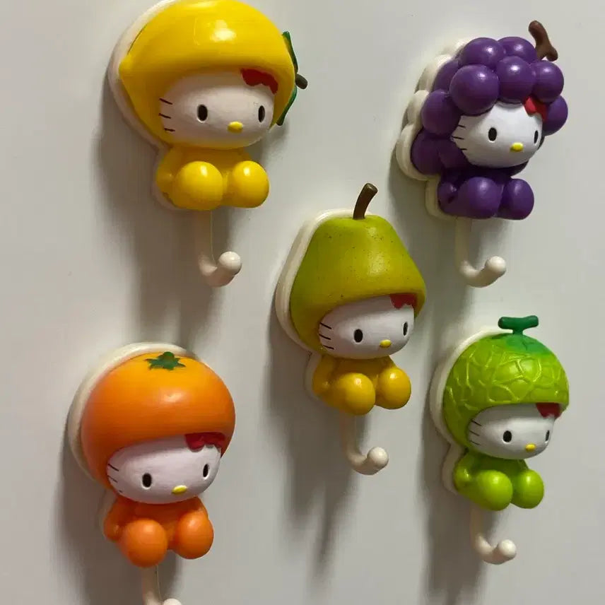 [BUNJANG] Hello Kitty Fruit Magnet Set / 키티 과일 마그넷 세트