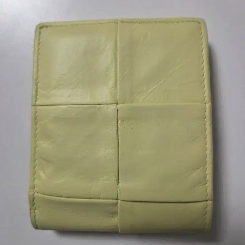 [BUNJANG] Bottega Veneta Cassette Wallet Light Yellow / 보테가 베네타 카세트 반지갑 라이트 옐로우 (박스구성)