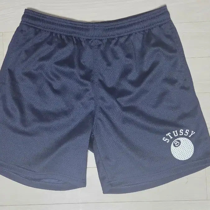 [BUNJANG] Stussy 8 Ball Mesh Shorts Navy / [S, 체감 L] 스투시 8볼 메쉬 쇼츠 네이비