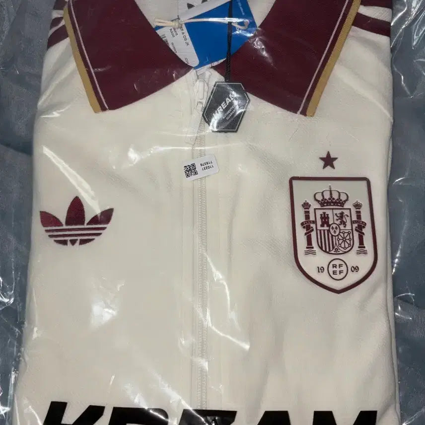 [BUNJANG] Adidas Spain EF A OG JK White Jacket / 아디다스 스페인 EF A OG JK 화이트