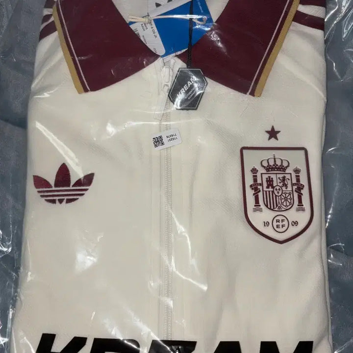 [BUNJANG] Adidas Spain EF A OG JK White Jacket / 아디다스 스페인 EF A OG JK 화이트